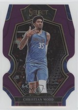 2022 Panini Select Premier Level Purple Prizm Die-Cut 26/99 Christian Wood 5ub