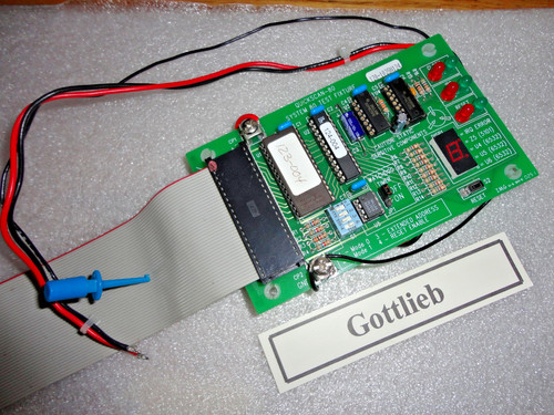 Gottlieb, Quick Scan 80 Test Fixture from Great Plains Electronics, Quick Ship!