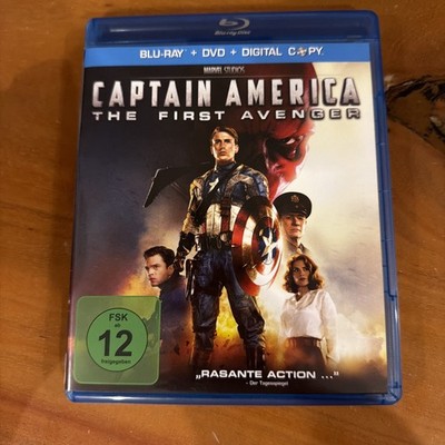 Marvel Captain America - the First Avenger Blu - Ray und DVD, FSK 12