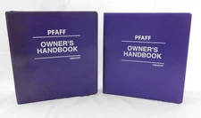+Pfaff Owners Handbook, Creative 7570 Volume 1 & 2