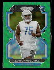 Levi Onwuzurike 2021 Panini Prizm #423 Green Detroit Lions