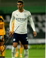 Manchester City Ferran Torres Autographed Signed 8x10 EPL Photo COA #1