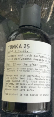 Le Labo Tonka 25 massage and bath perfuming oil 120 ml
