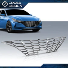Front Bumper Radiator Grille Assembly Replacement Fit For 21-23 Hyundai Elantra