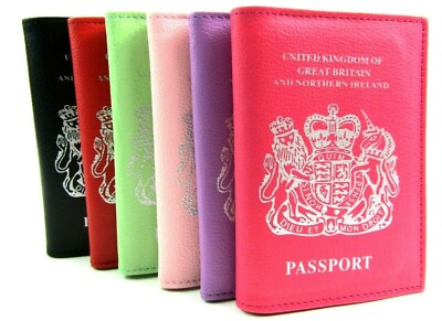 Deautie Custodia Passaporto Italiano In Pelle Vegana, Pelle Pu Custodia