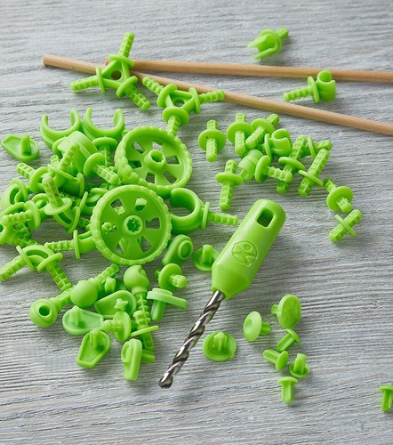 HABA Terra Kids Connectors Backyard Craft Kit Technology 66 Piece Set NEW PACK - Picture 9 of 9