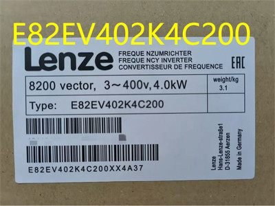 LENZE Inverter E82EV402K4C200 Vector Frequency Inverter BRAND NEW FREE SHIP