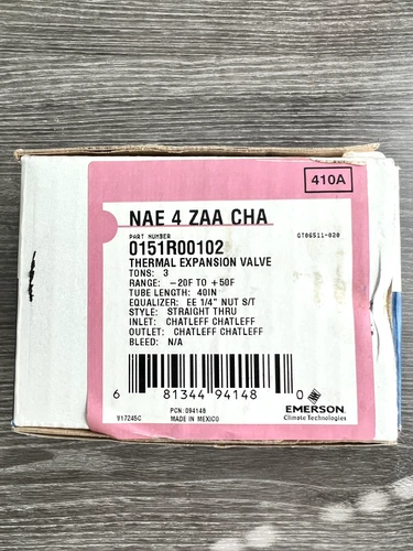 NXT-Series R410A Expansion Valve