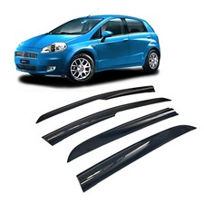 Windabweiser Regenabweiser Für Fiat Punto 2005 -2015 Schrägheck Externe Passform