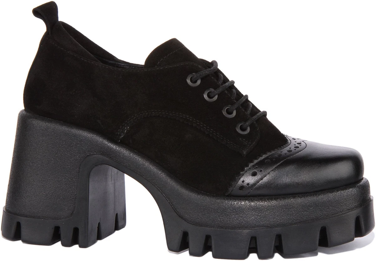 Chunky sole brogues womens clearance