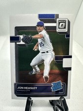 2022 Donruss Optic Jon Heasley Rated Rookie RC #65 Royals