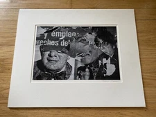 Original RICHARD CROSS Fine Art Photo Photography Signed B/W  Propaganda Matted