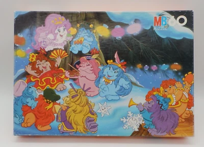 MB Puzzle Knuffelbunt Snugglebumms Rarität 1986 60 Teile vollständig - Bild 1 von 4