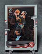 Trae Young 2020-21 Donruss Optic Basketball Card Base Set #2 Atlanta Hawks