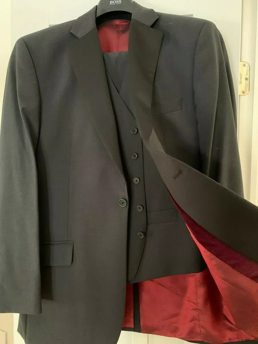 Baker top black suit