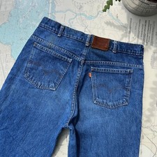 Vintage 70s Orange Tab Levi's Jeans