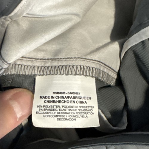 Nike Golf Tour Performance Pants Mens 36 X 32 Dri Fit Gray Pinstriped Lightweigh - Picture 4 of 13