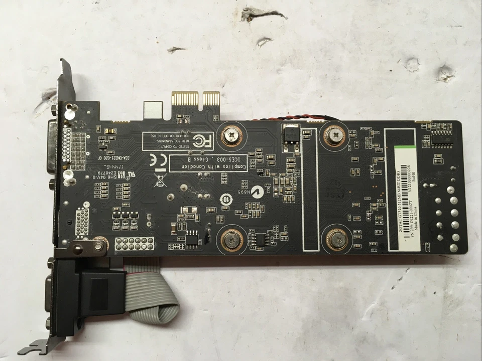 PC Partner (Zotac) Nvidia GeForce GT520, 512MB, PCI Graphics Card EUC - Image 3 of 4