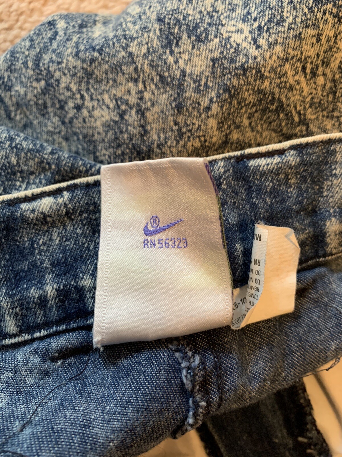 Rare Vintage NIKE Challenge Court Andre Agassi Acid Wash Denim Tennis Shorts 90s eBay