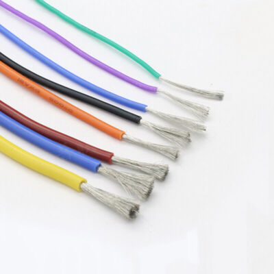 Super Soft Flexible Rubber Silicone Wire Cable 600V 2AWG-30AWG Tin-copper Cable