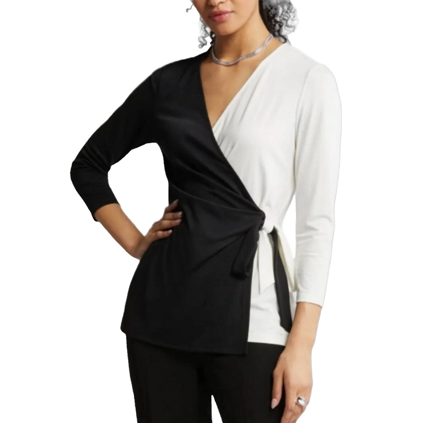 Camisas para Mujeres Anne Klein Viscosa