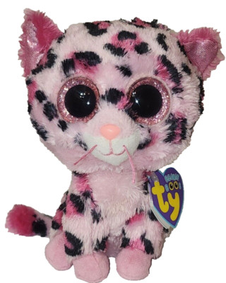 Ty Beanie Boos GYPSY Pink Cheetah Justice Exclusive 6
