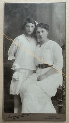 orig. KAB Foto Trieste Mutter Kind 1914 Francesco Benque 