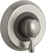 KOHLER K-T9492-4-BN MasterShower Rite-Temp Hi-Flow Valve Trim, Brushed NICKEL