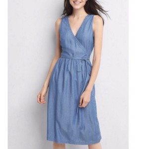 gap chambray dress