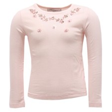 8046V maglia bimba SIMONETTA MINI cotton pink t-shirt kid