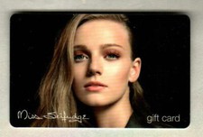 MISS SELFRIDGE ( UK ) Beautiful Face ( 2009 ) Gift Card ( $0 )
