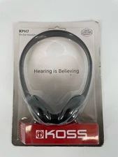 Koss KPH7 Lightweight On Ear Portable Headphones with Adjustable Headband  