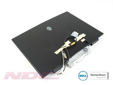 Dell Alienware M11x R1 Lid Cover with Bezel + Hinges + WL Cables - 04DFF6 4DFF6