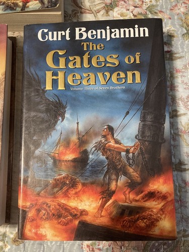 Curt Benjamin Book Lot Prince of Shadow Prince of Dreams Gates of Heaven HC - Picture 5 of 5