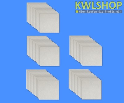 50 Filter, Ersatzfilter für Meltem ergo line 15 x 15 cm,Ventilator Meltem BJ91