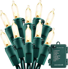 Christmas Lights - Battery Operated String Lights 50 LED String Lights Mini Ligh