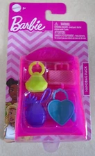 New Barbie Fashion Accessory Purse Pack Heart Pineapple Handbag. Mattle
