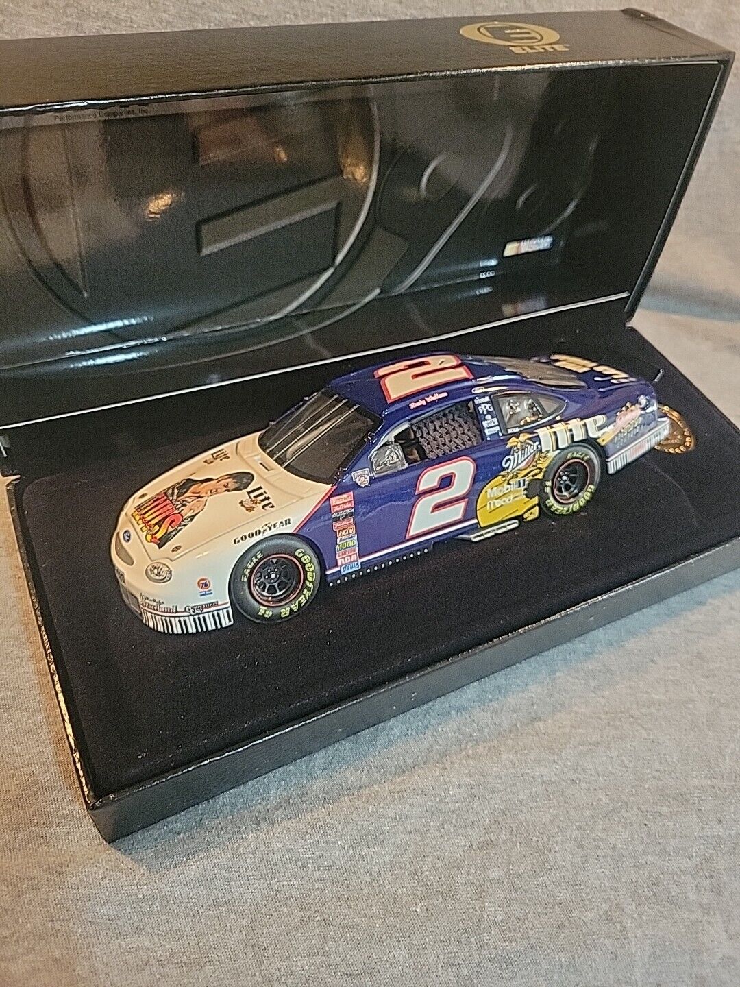 Action Elite Rusty Wallace #2 Miller Lite Elvis 1998 Ford Taurus 1:24nascar 50th