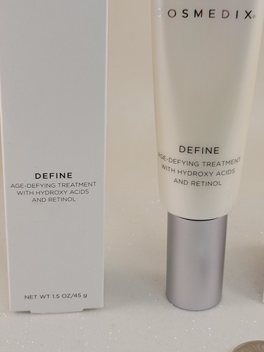 Cosmedix Define Age-Defying Treatment With Hydroxy Acids & Retinol 1.5 oz BNIB - Picture 2 of 10