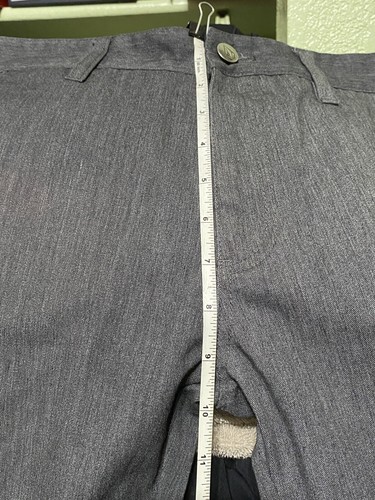 Volcom 29x28 Frickin Modern Chino Pants Big Youth Sz 18 Grey Slim Fit Skate - Picture 5 of 13