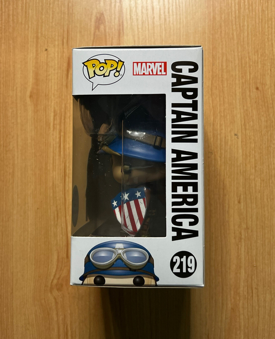 アメコミ Funko Pop Captain America 219 Funko Pop #219 Captain America The First Avenger 2017 Convention