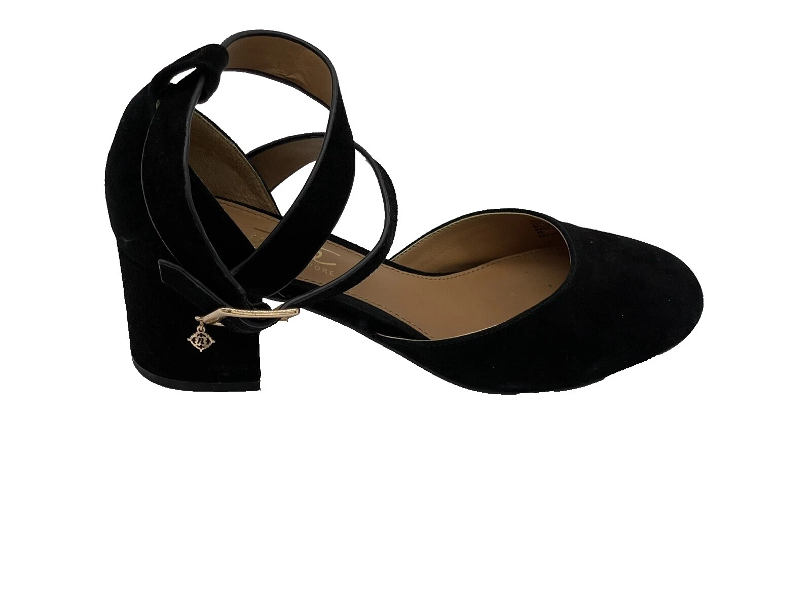 Tacones de correa al tobillo para mujer Nanette Lepore negros