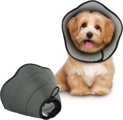 Inflatable Collar For Dog Cone Petsmart E Collars BONTHEE Soft Dog