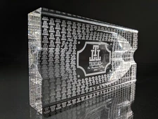 Large Cigar Ashtray  Measures 8" L x 4" W x 1.25"  H NIB