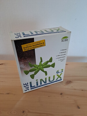 Suse Linux 6.3 Professional (6 CD's, 2 Disketten) mit Handbuch