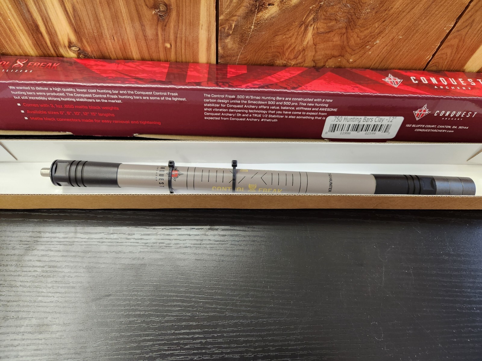 Conquest Archery Control Freak 750 Hunting Stabilizer eBay