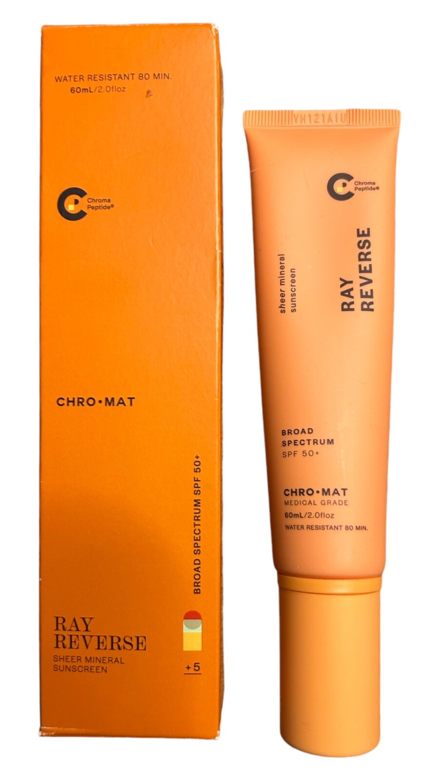 Liftlab Chromat Chroma Peptide Ray Reverse Sheer Mineral Sunscreen 2oz SPF 50