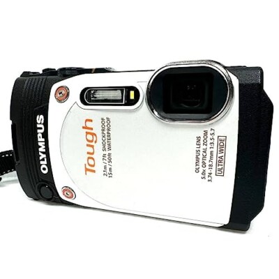 OLYMPUS STYLUS TG-860９ Olympus Digital Camera Stylus Tg-860 Tough White Waterproof 15M TG