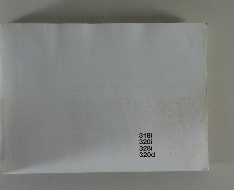 Bordmappe + Betriebsanleitung BMW 3er E46 Touring 318i / 320i / 328i / 320d 1999 - Imagem 2 de 4