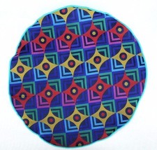 Lord R Colton Masterworks Pocket Round Atrani Bold Navy Silk - 75 Retail New
